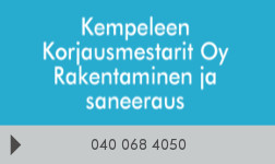 Kempeleen Korjausmestarit Oy logo